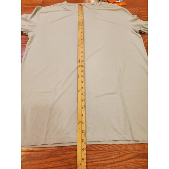 YoungLA Men’s Size 2XL Zephyr compression Long Sleeve shirt Scuba Green #424 NWT - Picture 6 of 11